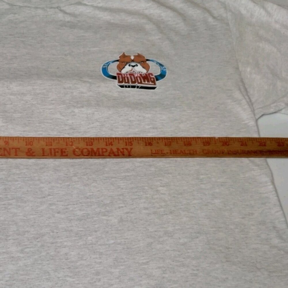 Vintage Da Dawg Shirt Men XL Gray One Dirty Dawg Monster Truck Rottweiler Dog - Picture 4 of 9